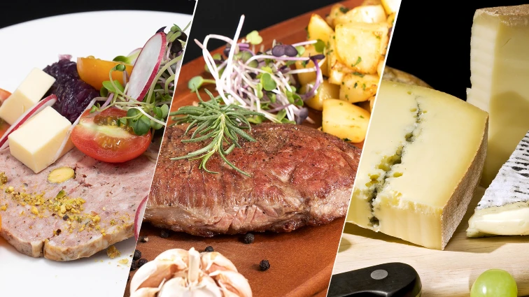 Charcuterie et fromages